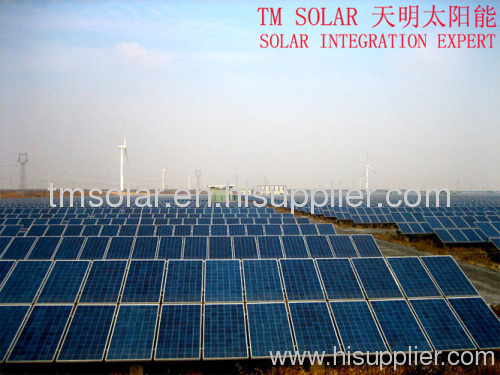 Solar farm construction