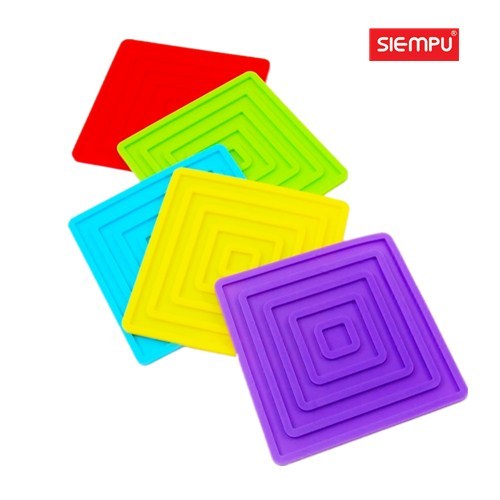 Silicone Square Trivet Mat (SP-MT011)