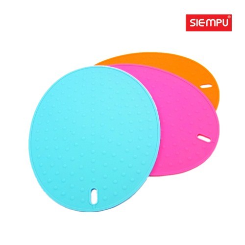 Silicone Oval Trivet Mat (SP-MT012)