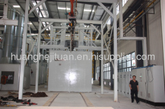 hook type shot blasting machine