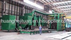 H beam shot blasting machine from huanghe