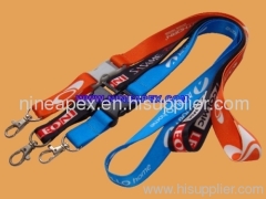 sublimation print lanyard