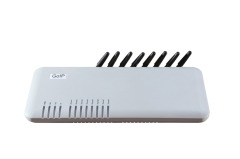 GoIP 8,8 port GSM VoIP gateway,support sip &H.323