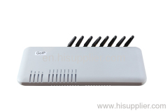 8 channel GSM VoIP gateway,support IMEI change