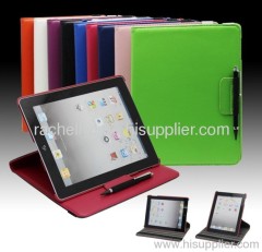 Slim leather case for ipad3