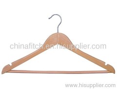 top suit wooden hanger
