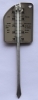 Stainless steel meat thermometer