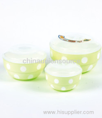 3pcs Combined Vacuum Food Container Set