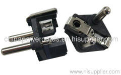 2 pin electrical plug inserts 10/16A 250V