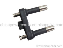 Thailand plug inserts with two pins