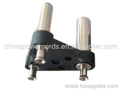India 3 pins Cable plug insert