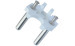 India 2 PIN power cable plug inserts
