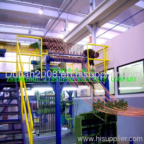 Copper /Copper Alloy Tube Horizontal/ Upward Continous Drawing Casting Production Line