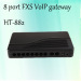 8 port FXS VoIP gateway,support sip&H.323