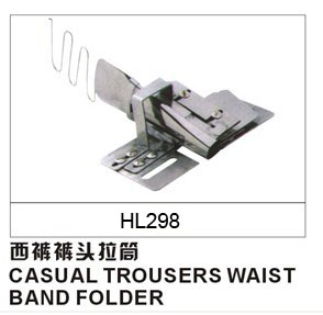 CASUAL TROUSERS WAIST BAND FOLDER HL298