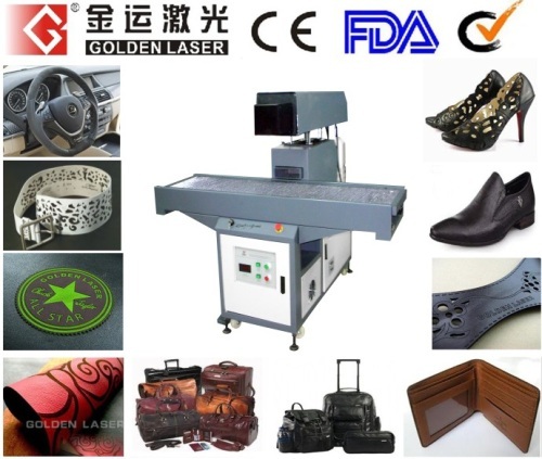 Galvo Head Laser For Cutting Engraving Punching Leather Shoes