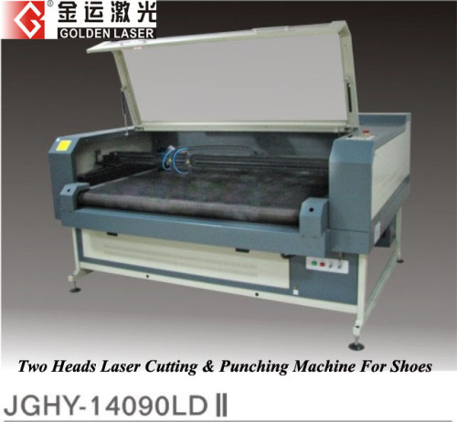 Shoes Laser Engraving and Punching Machine With Auto Nesting Software