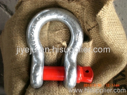 drop forged chain bow shackle