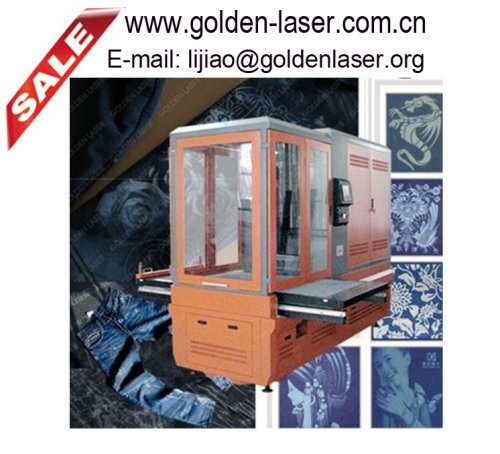 Denim Jean Lazer Engraving Machine