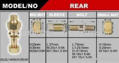 high tensile wheel bolt with nuts for ISUZU NKR 575