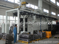 hook type shot blasting machine