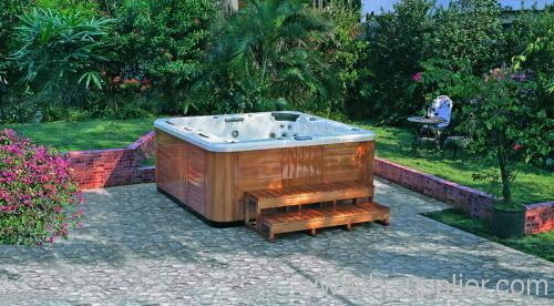 Therapy hot tub ;hot tub for health;outdoor spa