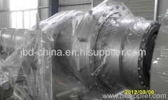 large diameter HDPE sewer pipe extrusion line