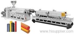 Single/Double Wall Corrugated PE Pipe Production Line