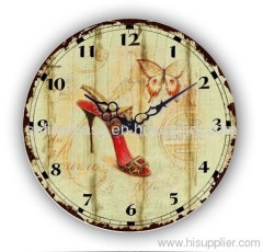 exotic designs ' clock glass