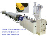 pe gas pipe plastic making machinery