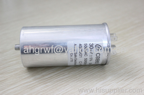 30UF 500V CBB65 AC Motor Capacitor With Screw
