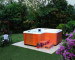 Acrylic outdoor spa hot tub