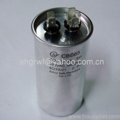 40UF 450V CBB65 AC Motor Capacitor