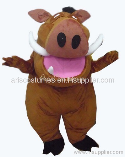 pumbaa mascot costume custom mascot