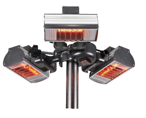 3X500W aluminium alloy heater