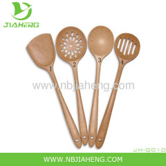 Wooden Green kitchen spoons