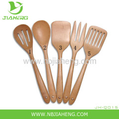 Paula Deen Signature Kitchen Tools Wooden 10 Inch Solid Spoon Set