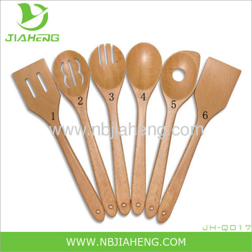 Calphalon 7-Piece Wood Spoon Utensil Set
