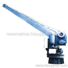 23KN Single arm hydraulic raft davit