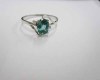 10k white gold jewelry,Tourmaline ring,fine jewelry,gold jewelry