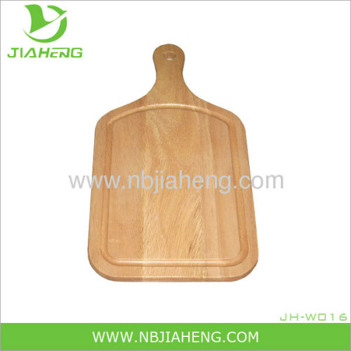 Rubber Wood Round Wooden Cheese Board