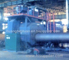 Steel shot blasting machine