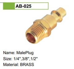 AB-025 Quick Coupler Gold