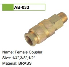 1/4'' 3.8'' 1/2'' Femal Quick Coupler