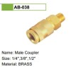Male Coupler Quick Connector