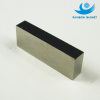 Permanent magnetic alloy of sintered block AlNiCo