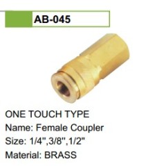 high quality brass color quick coupler