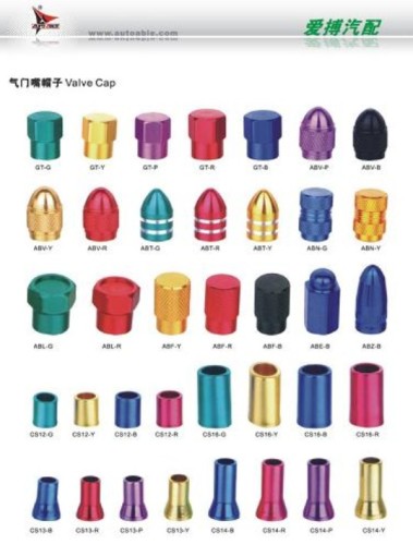 Colored Aluminium Valve Cap