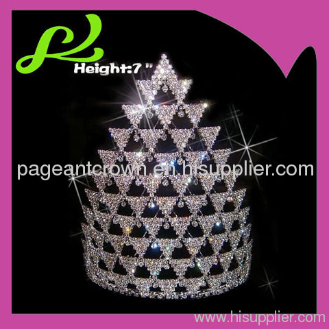 7inches Diamond Party Crowns