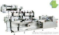double production line wet tissue machine
